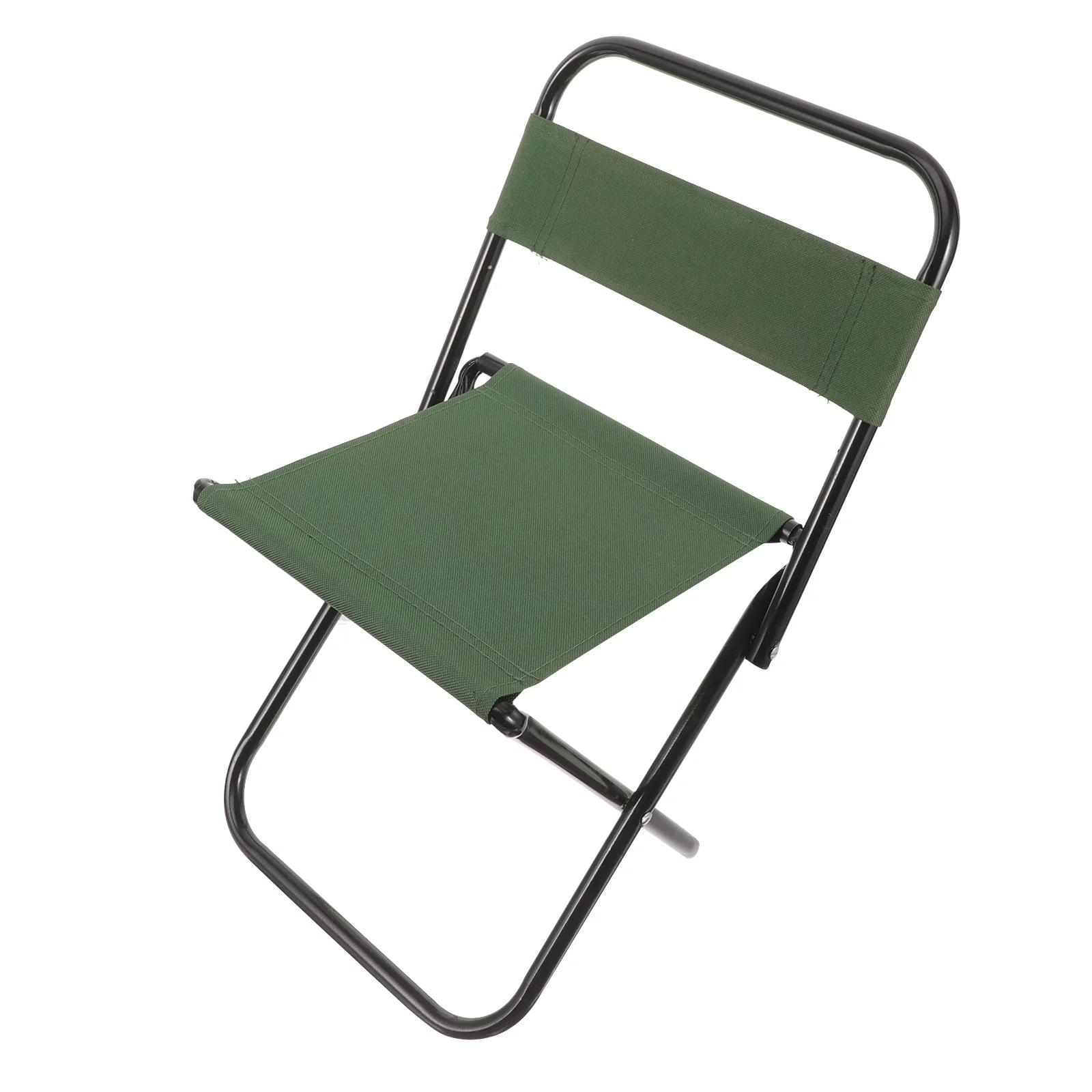 성인용 접이식 캠핑 의자, 기차 스케치 해변 의자 (녹색), 헤비 듀티